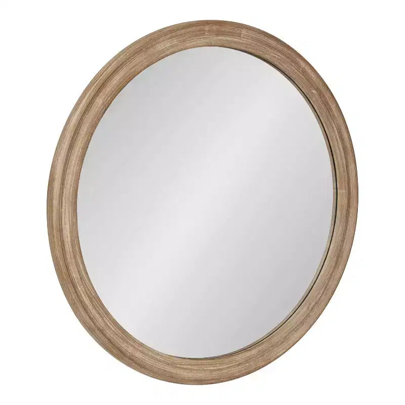 28 Mansell Round Wall Mirror - Kate & Laurel All Things Decor