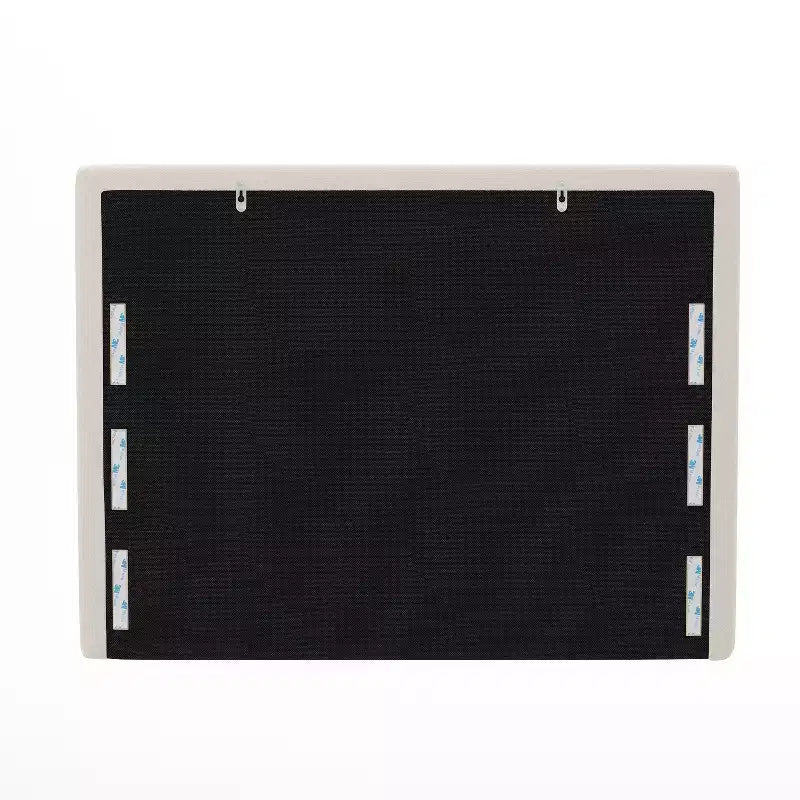 Tête de lit Hugo de Flash Furniture avec 2 prises de courant, 1 port USB et 1 port USB-C, revêtement en similicuir et deux options de fixation