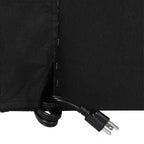 Tête de lit Hugo de Flash Furniture avec 2 prises de courant, 1 port USB et 1 port USB-C, revêtement en similicuir et deux options de fixation