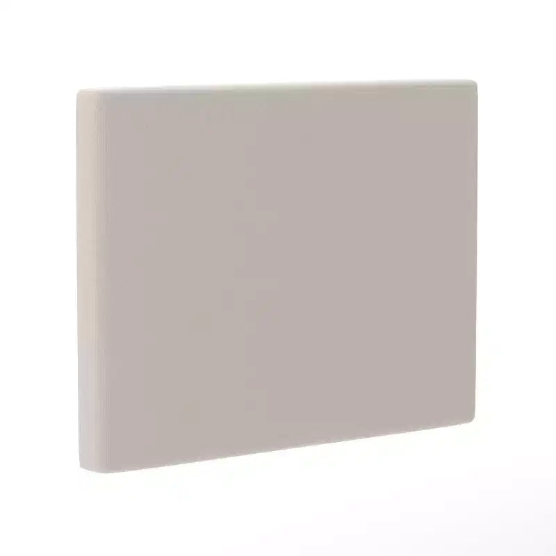 Flash Furniture Hugo Headboard with 2 Power Outlets, 1 USB and 1 USB Type-C Port with Faux Linen Upholstery and Dual Hanging Options