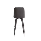 Tabouret de bar en métal Flash Furniture avec siège baquet pivotant