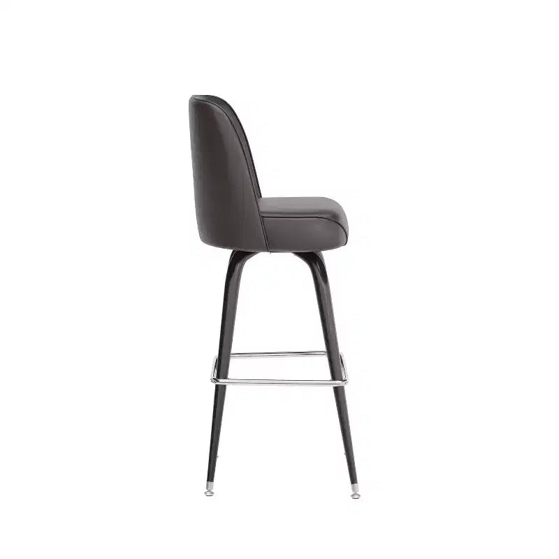 Tabouret de bar en métal Flash Furniture avec siège baquet pivotant