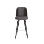 Tabouret de bar en métal Flash Furniture avec siège baquet pivotant