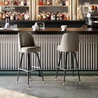 Tabouret de bar en métal Flash Furniture avec siège baquet pivotant