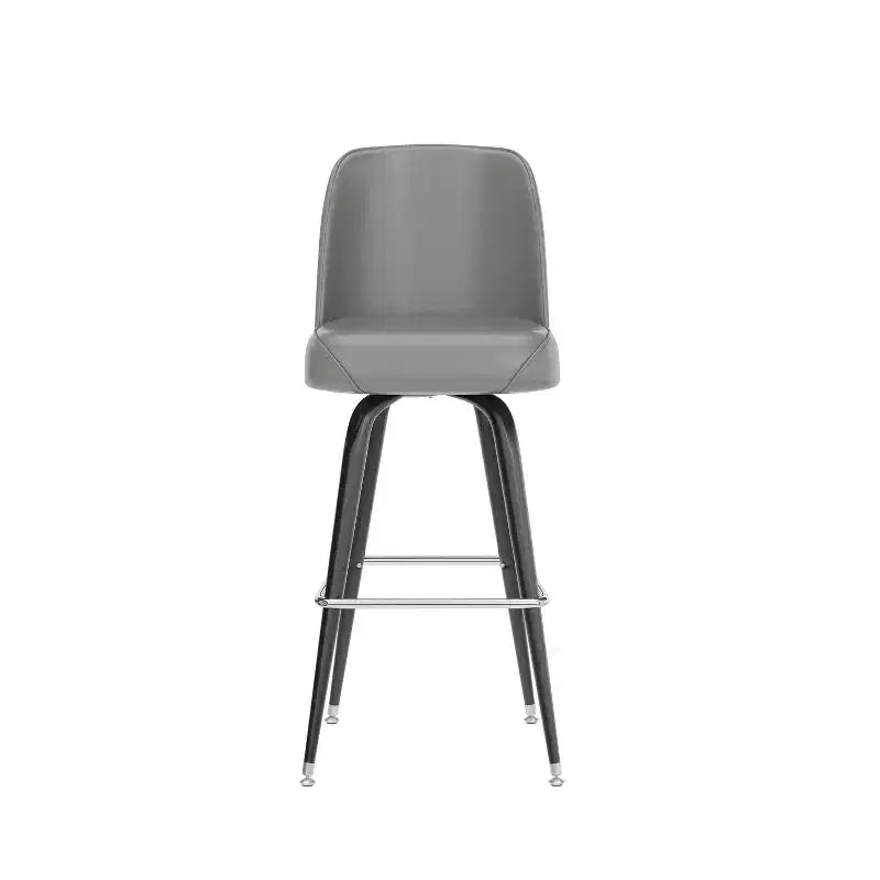 Tabouret de bar en métal Flash Furniture avec siège baquet pivotant