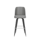 Tabouret de bar en métal Flash Furniture avec siège baquet pivotant
