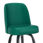 Tabouret de bar en métal Flash Furniture avec siège baquet pivotant
