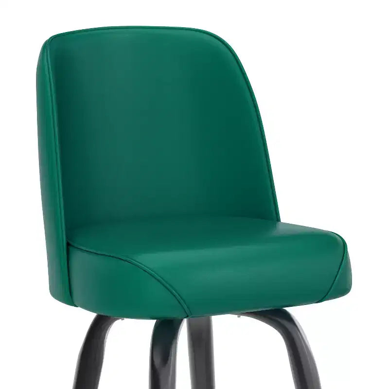 Tabouret de bar en métal Flash Furniture avec siège baquet pivotant