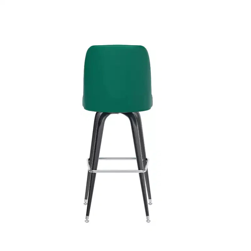 Tabouret de bar en métal Flash Furniture avec siège baquet pivotant