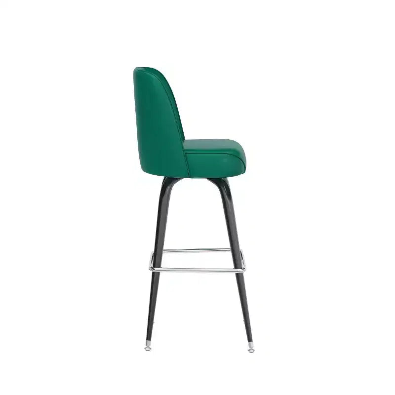 Tabouret de bar en métal Flash Furniture avec siège baquet pivotant
