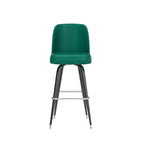 Tabouret de bar en métal Flash Furniture avec siège baquet pivotant