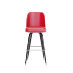 Tabouret de bar en métal Flash Furniture avec siège baquet pivotant