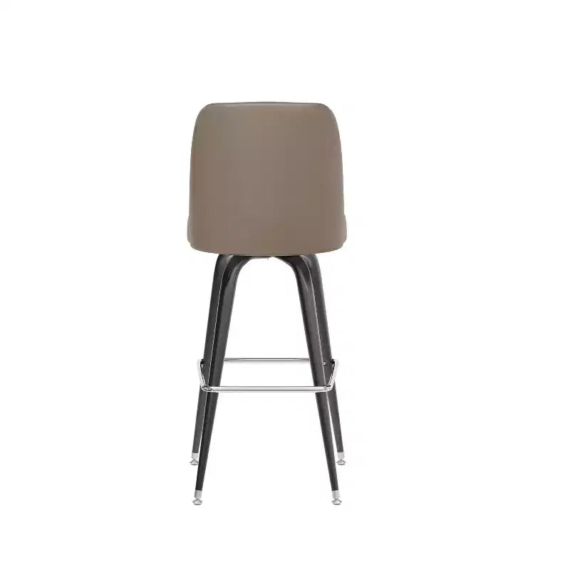 Tabouret de bar en métal Flash Furniture avec siège baquet pivotant