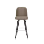 Tabouret de bar en métal Flash Furniture avec siège baquet pivotant