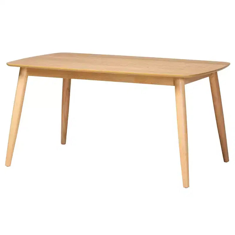 Ensemble de salle à manger 7 pièces moderne bohème en rotin et bois Emmali Baxton Studio