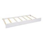 Lit cabane en bois, taille double/pleine, avec lit gigogne et étagère de rangement pour enfants, 4Q - ModernLuxe