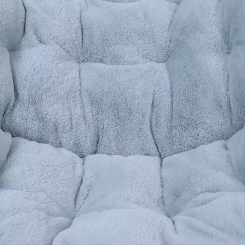 Fauteuil soucoupe pliant surdimensionné Emma et Oliver pour dortoir, chambre à coucher