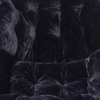 Fauteuil soucoupe pliant surdimensionné Emma et Oliver pour dortoir, chambre à coucher