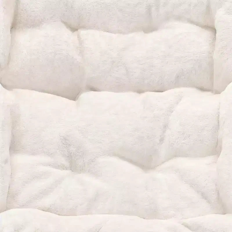 Fauteuil soucoupe pliant surdimensionné Emma et Oliver pour dortoir, chambre à coucher