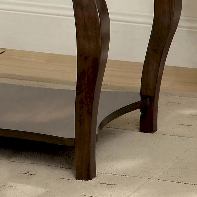 Banc d'appoint en similicuir chêne tabac, style transitionnel, 1 place