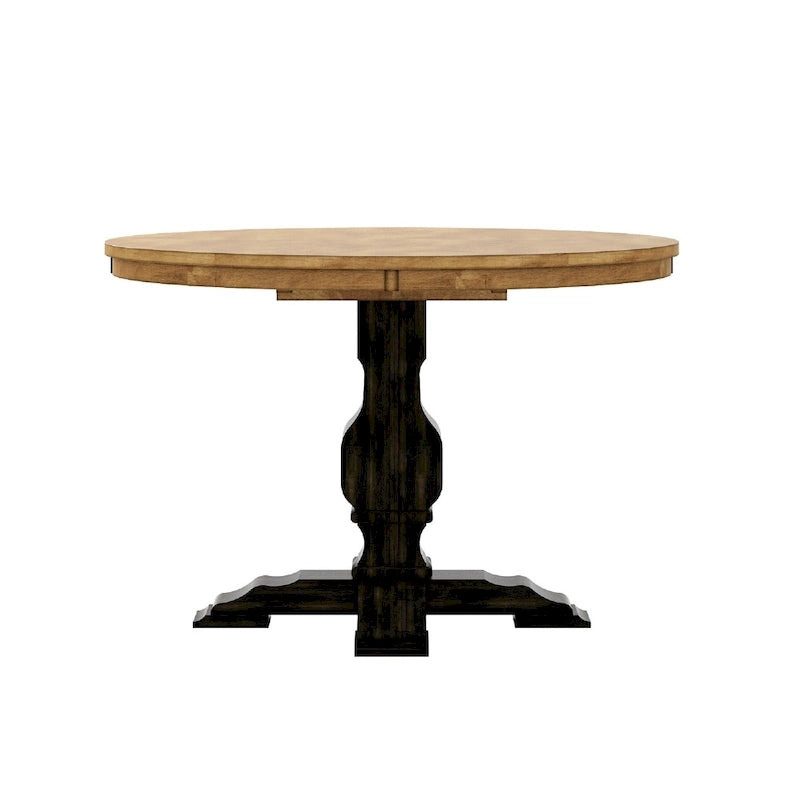 Table à manger ronde bicolore Eleanor par iNSPIRE Q Classic