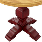 Table à manger ronde bicolore Eleanor par iNSPIRE Q Classic