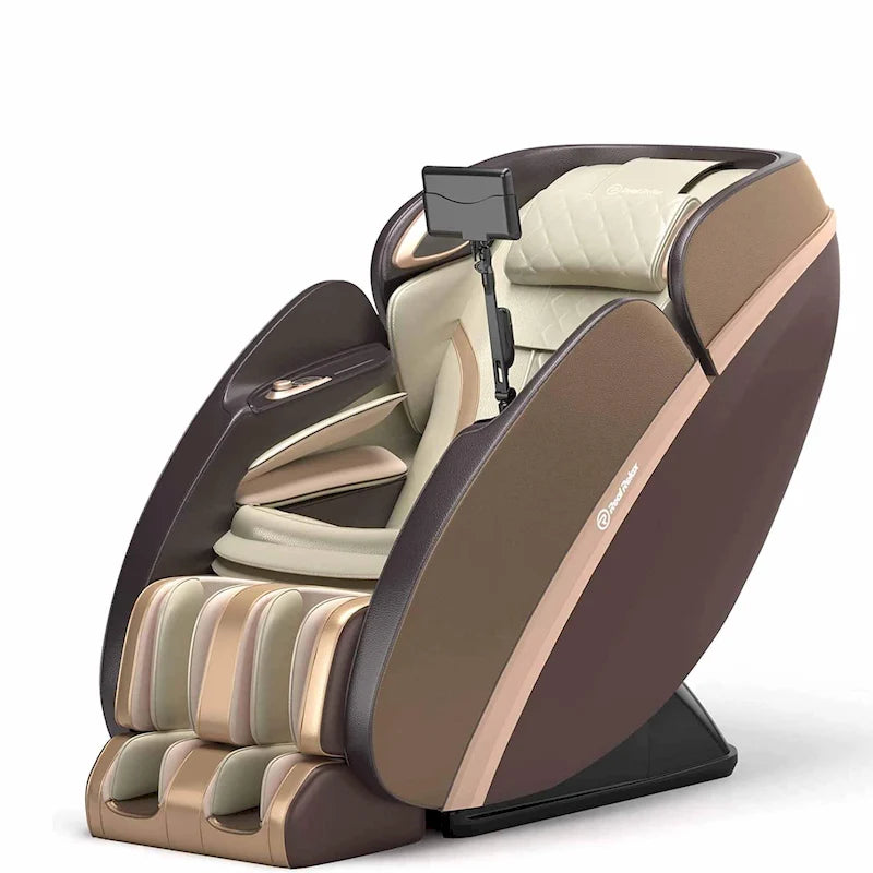 Fauteuil de massage 4D Ukuowu PS6500 avec IA Care, commande vocale, chargement sans fil et rail SL extra-long