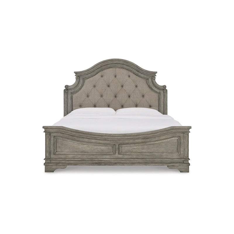 Lit à panneaux gris antique Lodenbay Signature Design by Ashley