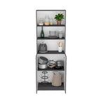 Lot de 3 bibliothèques 188 cm de large, 4 étagères, double armoire