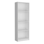 Lot de 3 bibliothèques 188 cm de large, 4 étagères, double armoire