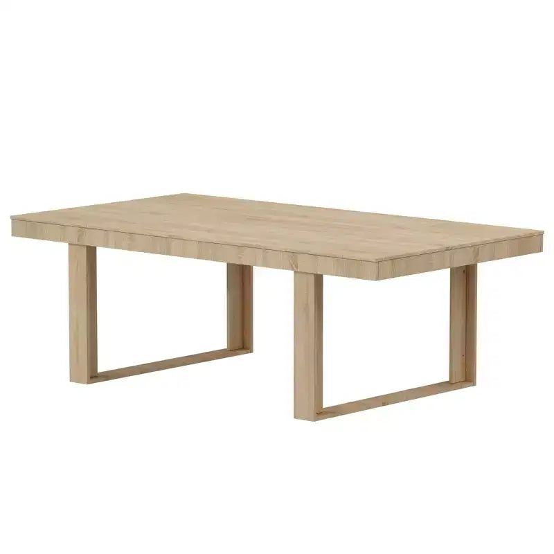 Table de réunion de bureau Famapy en bois moderne