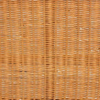 Table console en rotin marron naturel bali & pari Wakana Modern Bohemian