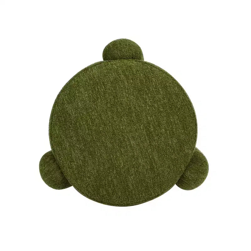 Jennifer Taylor Home Hugo Pouf Entièrement Rembourré Rond de 20,5 po