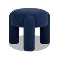 Jennifer Taylor Home Hugo 20.5 Round Fully Upholstered Ottoman