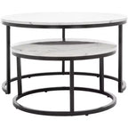 Peppino 2 Round Nest Cof Table - Safavieh