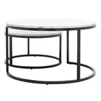 Table basse gigogne ronde Peppino 2 - Safavieh