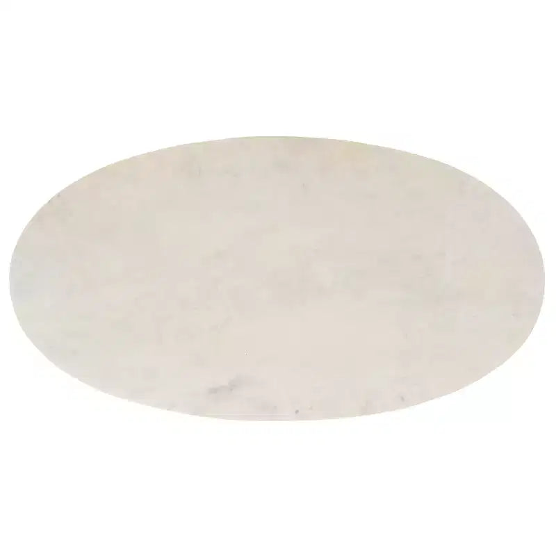 Table basse Tage en marbre - Marbre blanc/Doré - Safavieh