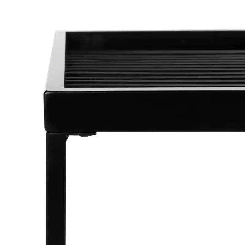 Table basse Zuri - COF6200A - Blanc/Noir - Safavieh