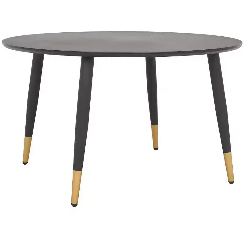 Table basse ronde Beck - Noir/Doré - Safavieh
