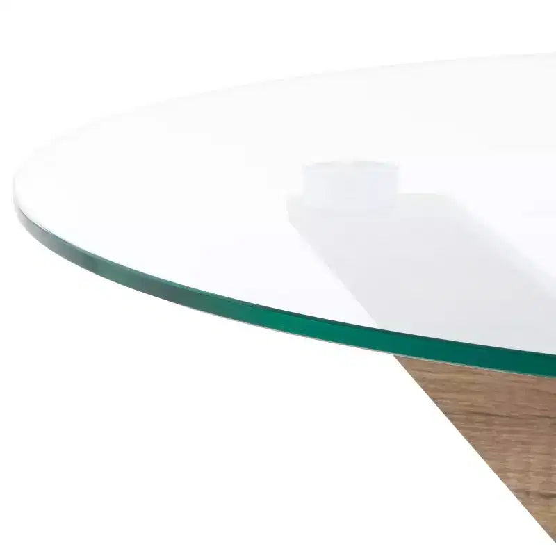 Table Basse Kaera - Multibrun/Verre - Safavieh