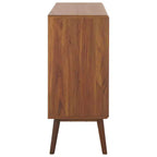 Meuble TV Javante à porte coulissante - MED9626 - Noyer - Safavieh