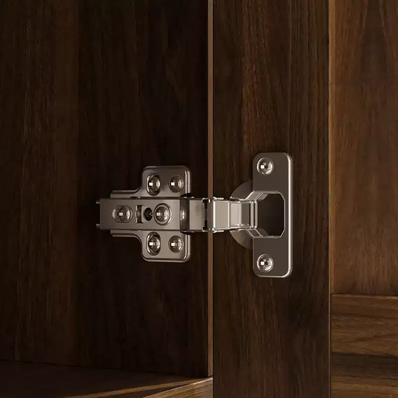 Îlot de cuisine Famapy marron 2 portes avec 2 tiroirs