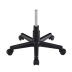 Chaise de bureau à domicile moderne VECELO sans accoudoirs, pivotante à 360 degrés, réglable en hauteur