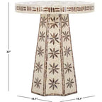 Table d'appoint Keerin - ACC1805A - Blanc/Or - Safavieh