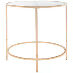 Table d'appoint ronde Kolby - ACC8004A - Or poli - Safavieh