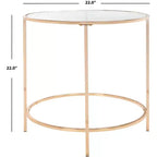 Table d'appoint ronde Kolby - ACC8004A - Or poli - Safavieh