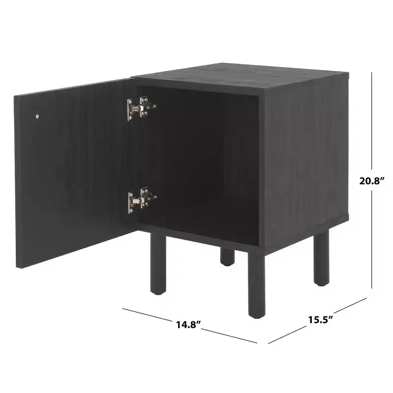 Table de chevet 1 porte Ophelia - NST9603 - Safavieh