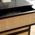 Commode 3 tiroirs en rotin Zadie - CHS5004 - Safavieh