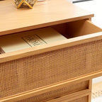 Commode 3 tiroirs en rotin Zadie - CHS5004 - Safavieh