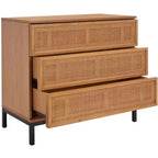 Commode 3 tiroirs en rotin Zadie - CHS5004 - Safavieh